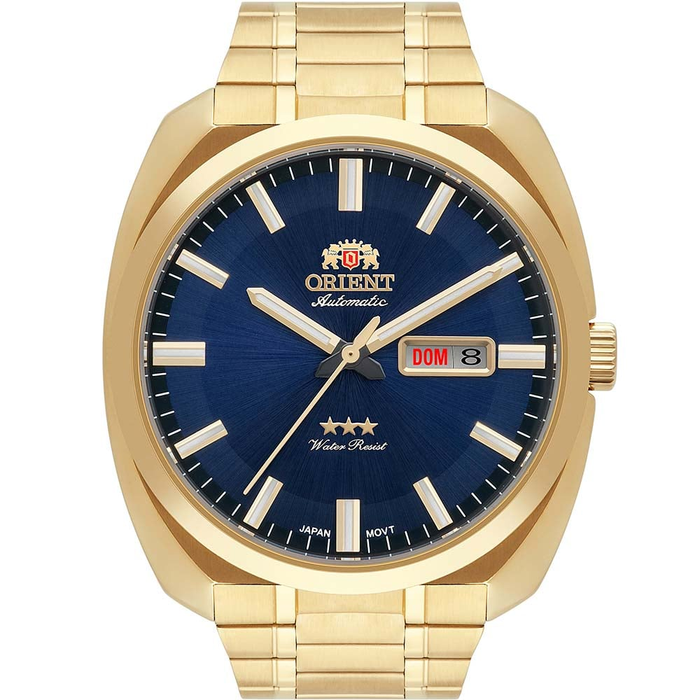 Relógio Orient Masculino Automático Três Estrelas F49GG021D1KX Relógio Orient Masculino Automático Três Estrelas F49GG021D1KX