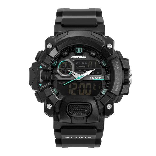 Relógio Mormaii Masculino Action Preto - MOAD1132AA/8P MOAD1132AA/8P
