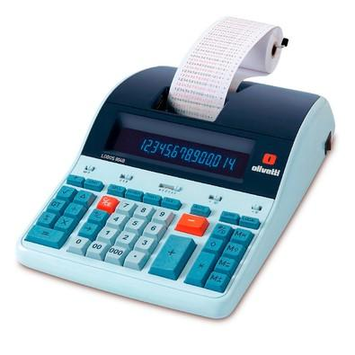 Calculadora Financeira Olivetti LOGOS 804B com Impressora, 14 Dígitos, Visor LCD, Sistema Back-lit - Bivolt