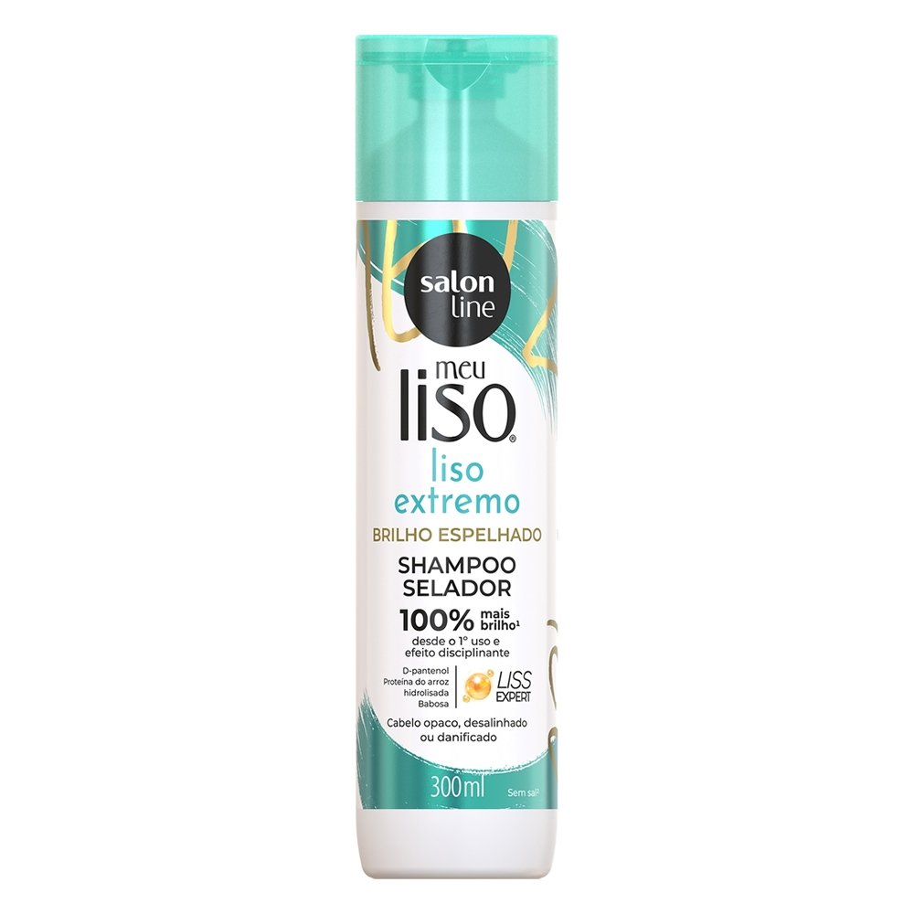 Shampoo Salon Line Meu Liso Extremo 300ml Shampoo Salon Line Meu Liso Extremo 300ml