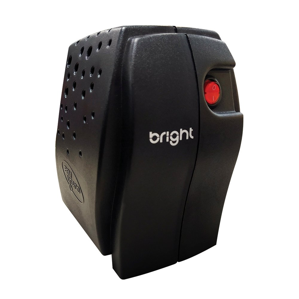 Estabilizador Bright PE576, 500VA, Preto, Entrada Bivolt, Saída 115V