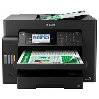 Impressora Multifuncional Epson EcoTank L15150 Colorida, com Conexão Wi Fi/Ethernet/USB, A3, Visor LCD, Bivolt - C11CH72302