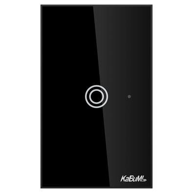 Interruptor KaBuM! Smart, Bivolt, 1 Botão, Preto, 5A, 50/60Hz, Smart Home Interruptor KaBuM! Smart, Bivolt, 1 Botão, Preto, 5A, 50/60Hz, Smart Home