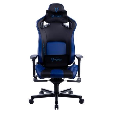 Cadeira Gamer Husky Gaming Hailstorm 900, Preto e Azul, Com Almofadas, Reclinável com Sistema Frog, Descanso de Braço 3D - HGMA088