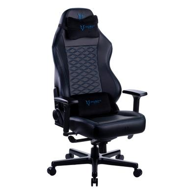 Cadeira Gamer Husky Gaming Blizzard 900, Preto e Azul, Com Almofadas, Reclinável com Sistema Frog, Descanso de Braço 3D - HGMA087