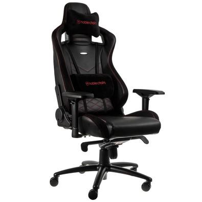 Cadeira Gamer Noblechairs EPIC, Black Red - NBL-PU-RED-002