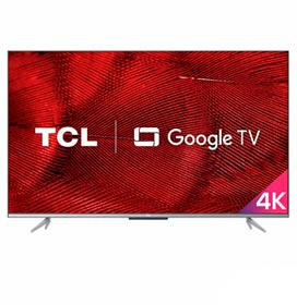 Smart TV TCL LED Ultra HD 4K 55 Google TV com Google Assistant, Borda Ultrafina e Wi-Fi - 55P725