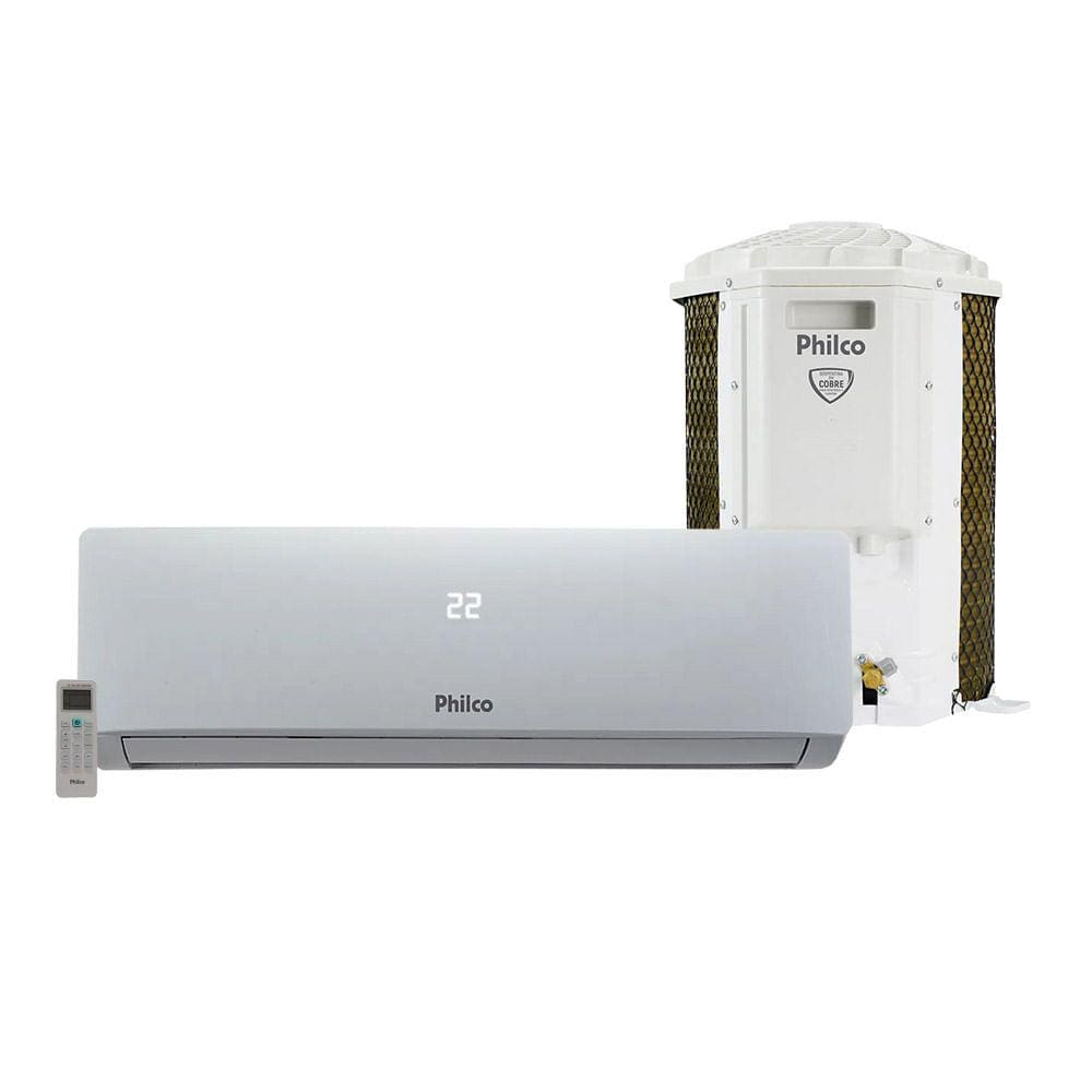 Ar Condicionado Split Hi Wall Philco 12.000 BTU/h Frio Monofásico PAC12000TFM12 220 Volts - 220V Ar Condicionado Split Hi Wall Philco 12.000 BTU/h Frio Monofásico PAC12000TFM12 220 Volts - 220V
