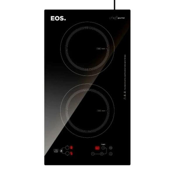 Cooktop de Inducao Duas Bocas EOS ECI02EP 220V Cooktop de Inducao Duas Bocas EOS ECI02EP 220V
