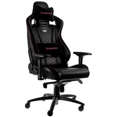 Cadeira Gamer Noblechairs Epic, Black Pink - NBL-PU-PNK-001