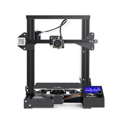 Impressora 3D Creality Ender-3 Printer, Velocidade Máxima de 180mm/s, Bico de 0.4mm, Estrutura em Alumínio Anodizado - 9899010264