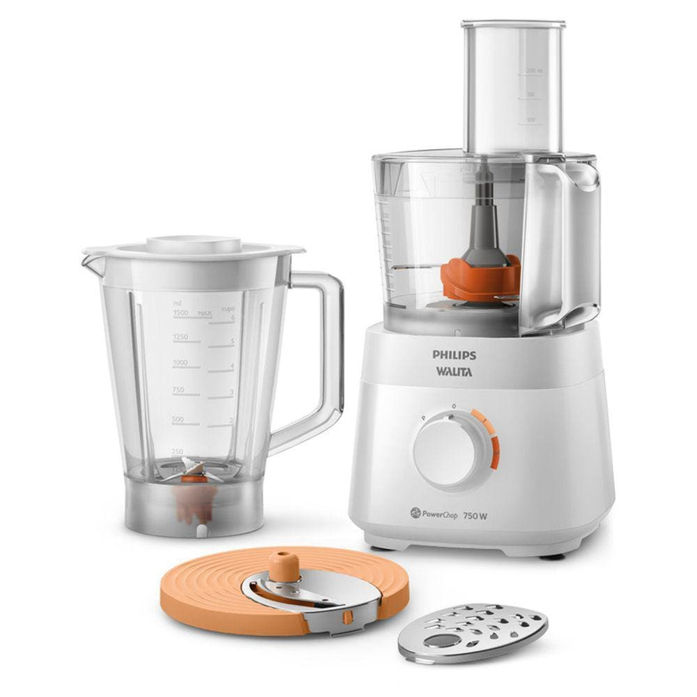 Multiprocessador Philips Walita PowerChop RI7301/00 750W - Branco - 220V Multiprocessador Philips Walita PowerChop RI7301/00 750W - Branco - 220V