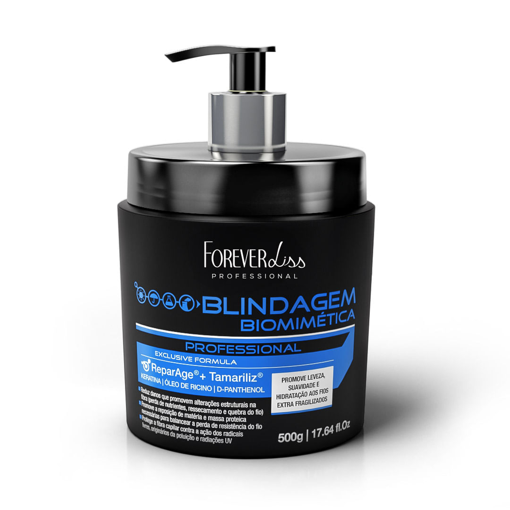 Blindagem Capilar Biomimetica 500G Forever Liss