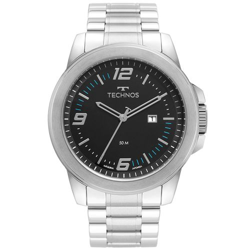 Relógio Technos Masculino Racer Prata - 2115MNY/1A 2115MNY/1A Relógio Technos Masculino Racer Prata - 2115MNY/1A 2115MNY/1A