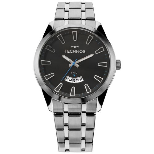 Relógio Technos Racer Masculino Prata - 2115KZB/1P 2115KZB/1P