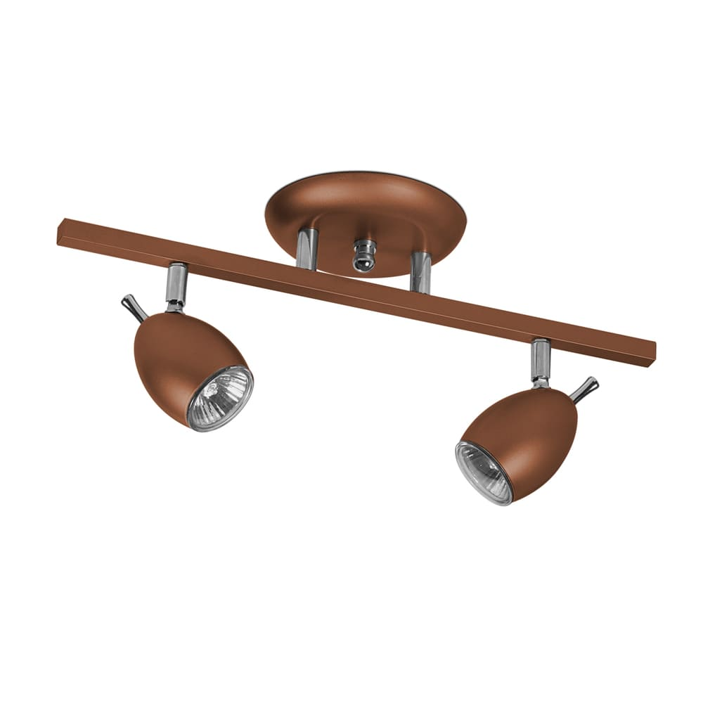 Spot De Sobrepor Para 2 Lâmpadas Gu10 Cor Spt Zo02 Cobre Spot De Sobrepor Para 2 Lâmpadas Gu10 Cor Spt Zo02 Cobre