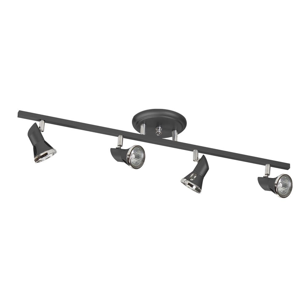 Spot De Sobrepor Para 4 Lâmpadas Gu10 Cor Spt 5704 Preta Spot De Sobrepor Para 4 Lâmpadas Gu10 Cor Spt 5704 Preta