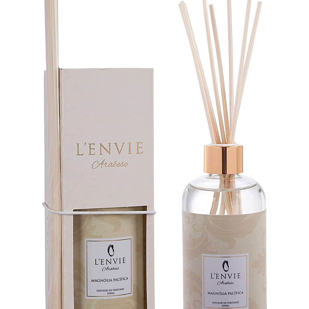 Difusor De Perfumes Aromatizador Ambientes - Magnólia Pacífica 250ml Difusor De Perfumes Aromatizador Ambientes - Magnólia Pacífica 250ml