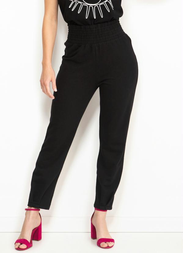Calça Jogger De Moletom Preta Calça Jogger De Moletom Preta