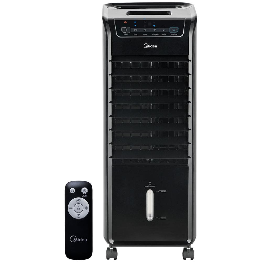Climatizador Portátil Midea AKAP Frio 60W com 3 Velocidades - Preto - 220V