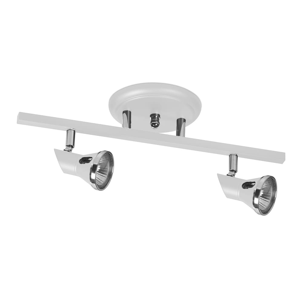 Spot De Sobrepor Para 2 Lâmpadas Gu10 Cor Spt 5702 Branca Spot De Sobrepor Para 2 Lâmpadas Gu10 Cor Spt 5702 Branca