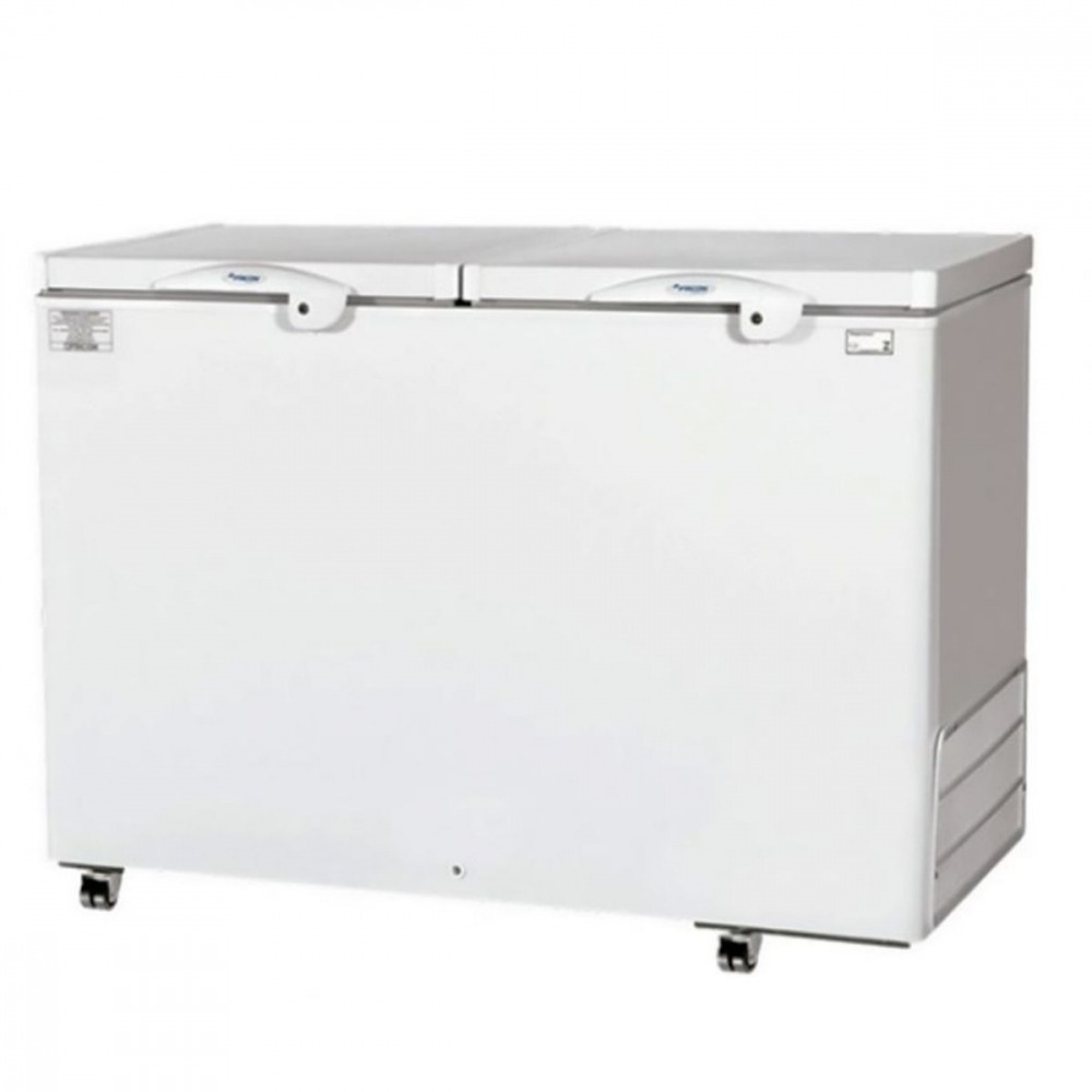 Freezer Horizontal 2 Tampas Fricon Dupla Ação 411 Litros HCED411 Branco - 220V