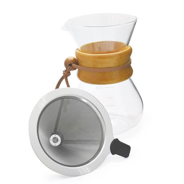 Cafeteira Jarra De Vidro Com Coador Inox Detalhes Em Madeira Cafeteira Jarra De Vidro Com Coador Inox Detalhes Em Madeira
