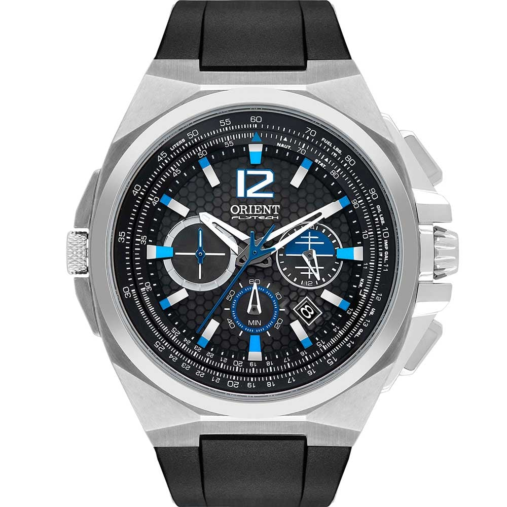 Relógio Orient Masculino Cronógrafo Flytech MBTPC007G2PX