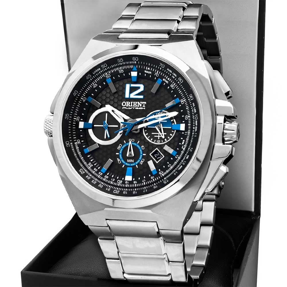 Relógio Orient Masculino Solar Flytech MBTTC017G2GX Relógio Orient Masculino Solar Flytech MBTTC017G2GX