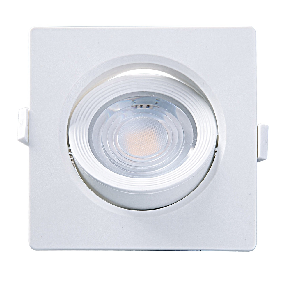 Spot de Led Embutir Alltop Par20 Quadrado 7W Bivolt Taschibra 3000K Luz Quente Spot de Led Embutir Alltop Par20 Quadrado 7W Bivolt Taschibra 3000K Luz Quente
