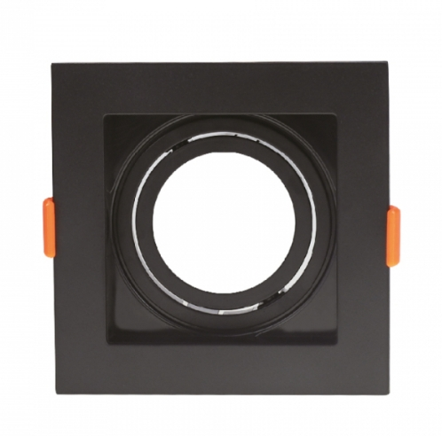 Spot De Embutir Linha Modular Preto 13X13 - Hevvy - O-132Ar70Pt Spot De Embutir Linha Modular Preto 13X13 - Hevvy - O-132Ar70Pt