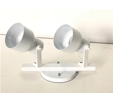 Spot Lumina Para Trilho Branco 2L Aluminio - Nacional Iluminação Spot Lumina Para Trilho Branco 2L Aluminio - Nacional Iluminação