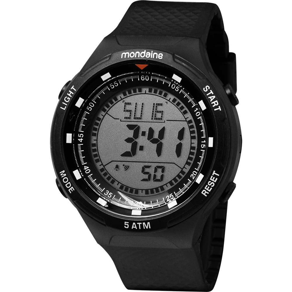 Relógio Digital Mondaine Masculino 85014G0MVNP3 Relógio Digital Mondaine Masculino 85014G0MVNP3