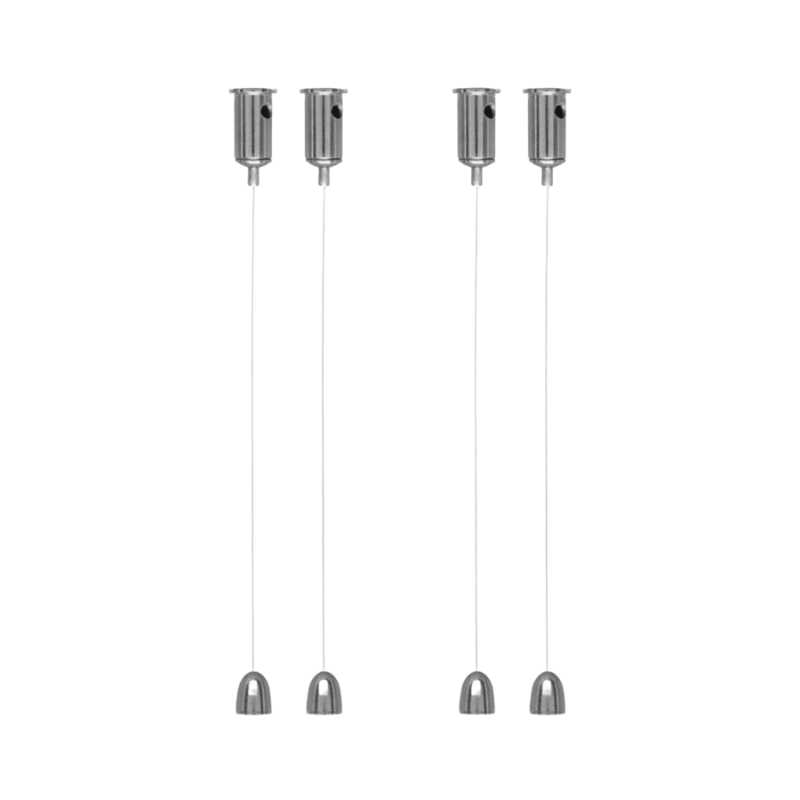 Kit Suspensão Pix Para Fixação Luminária Painel Led Sobrepor Kit Suspensão Pix Para Fixação Luminária Painel Led Sobrepor