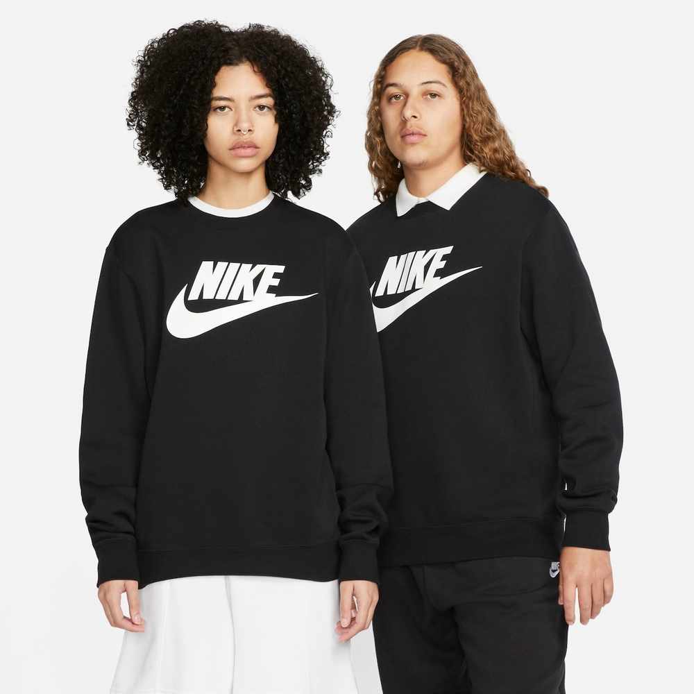 Blusão Nike Sportswear Club Fleece Crew Masculino Blusão Nike Sportswear Club Fleece Crew Masculino