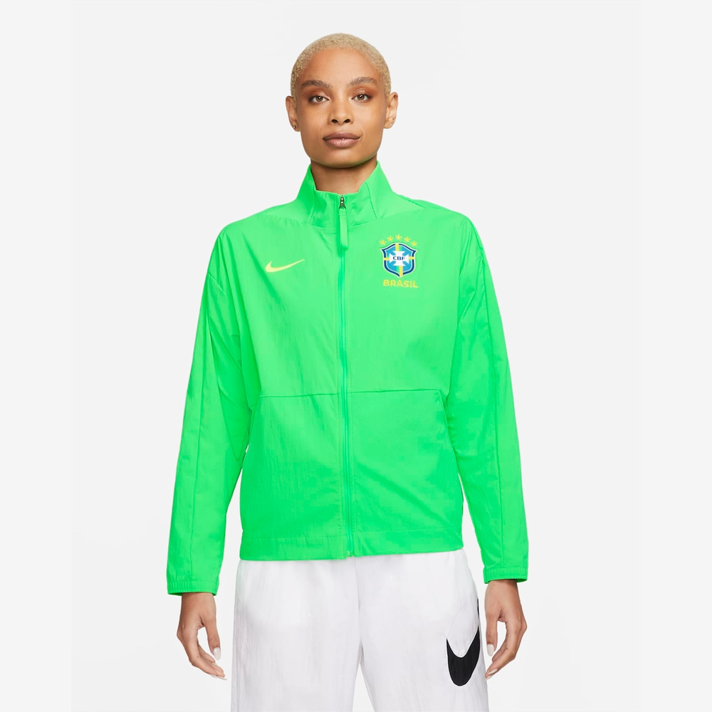 Jaqueta Nike Brasil Dri-FIT Feminina da Nike com menor preço - Melhor  Comprar