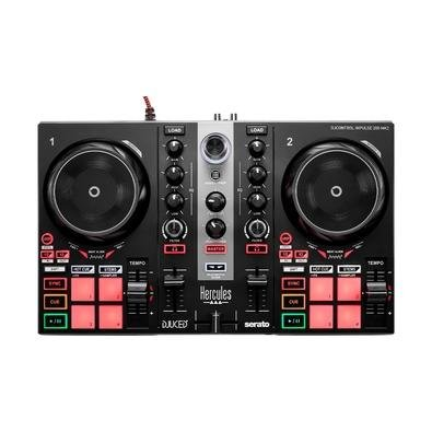 Controladora Hercules DJControl Inpulse 200 MK2, 4 Pads, Preto - 4780940