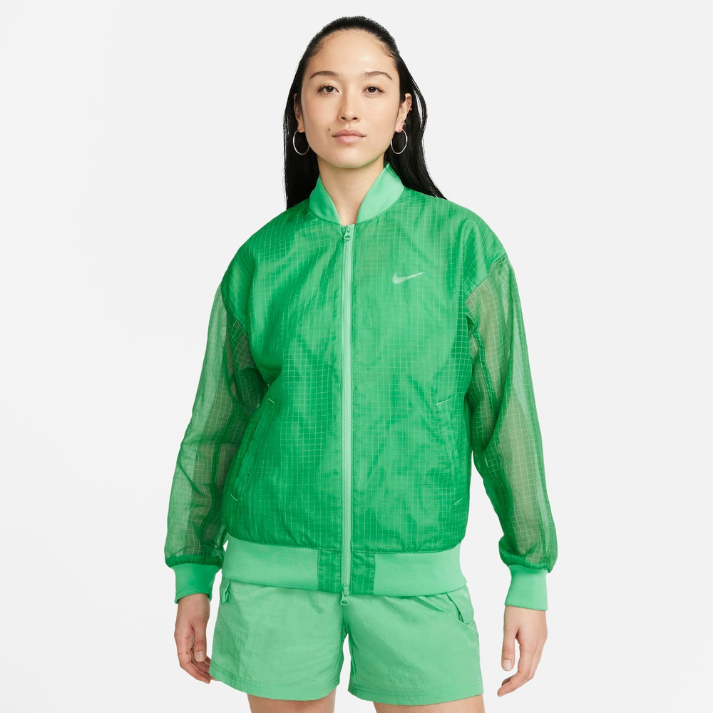 Jaqueta Feminina Nike Sportswear Essentials Woven Vsy Bmr