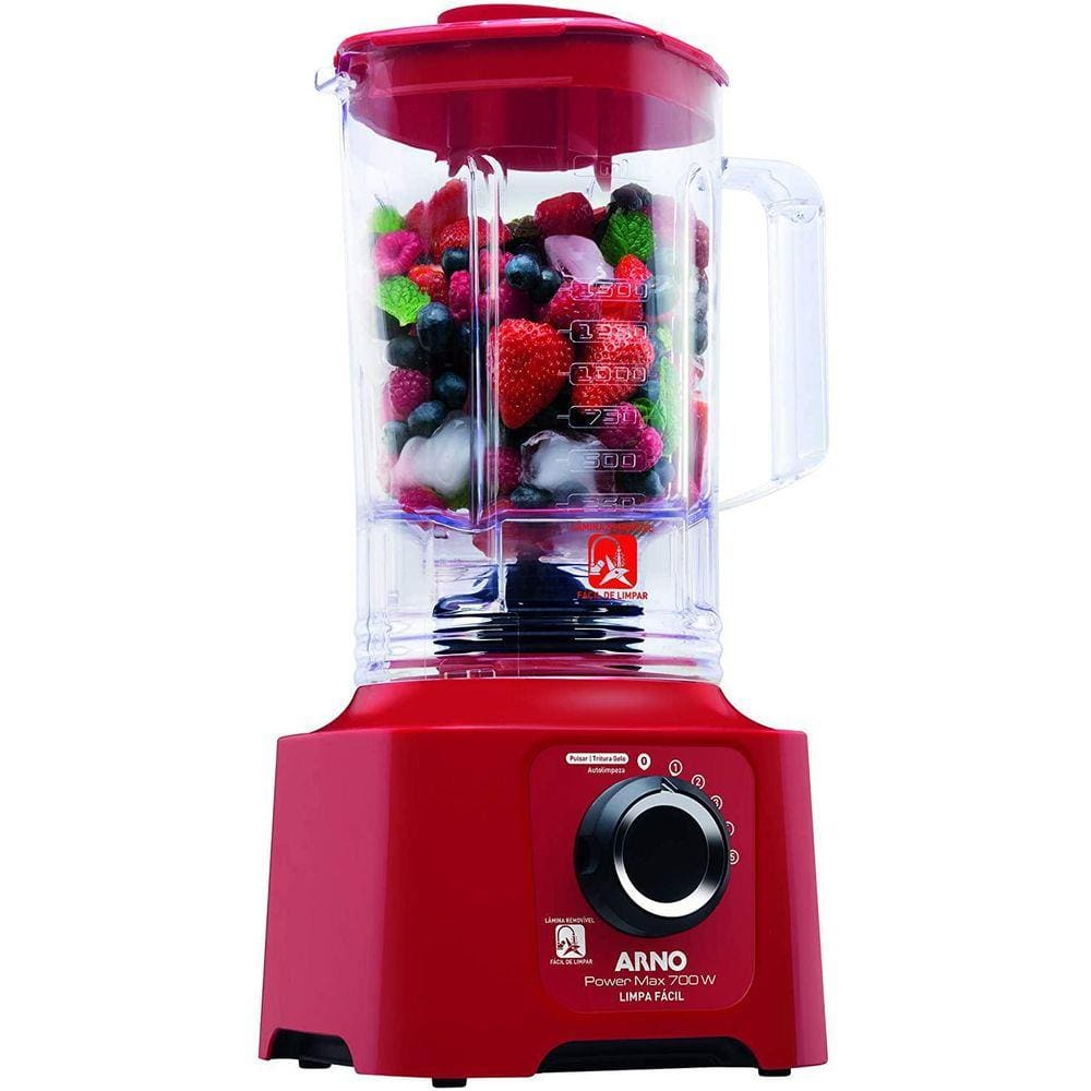 Liquidificador Power Max Ln61 700w Arno Vermelho / 110V