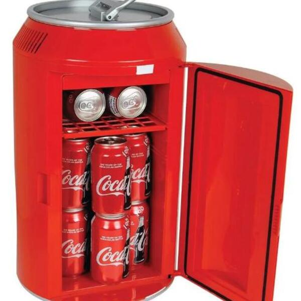 Mini Cooler Elétrico Coca Cola Original 8 Latas - Bivolt