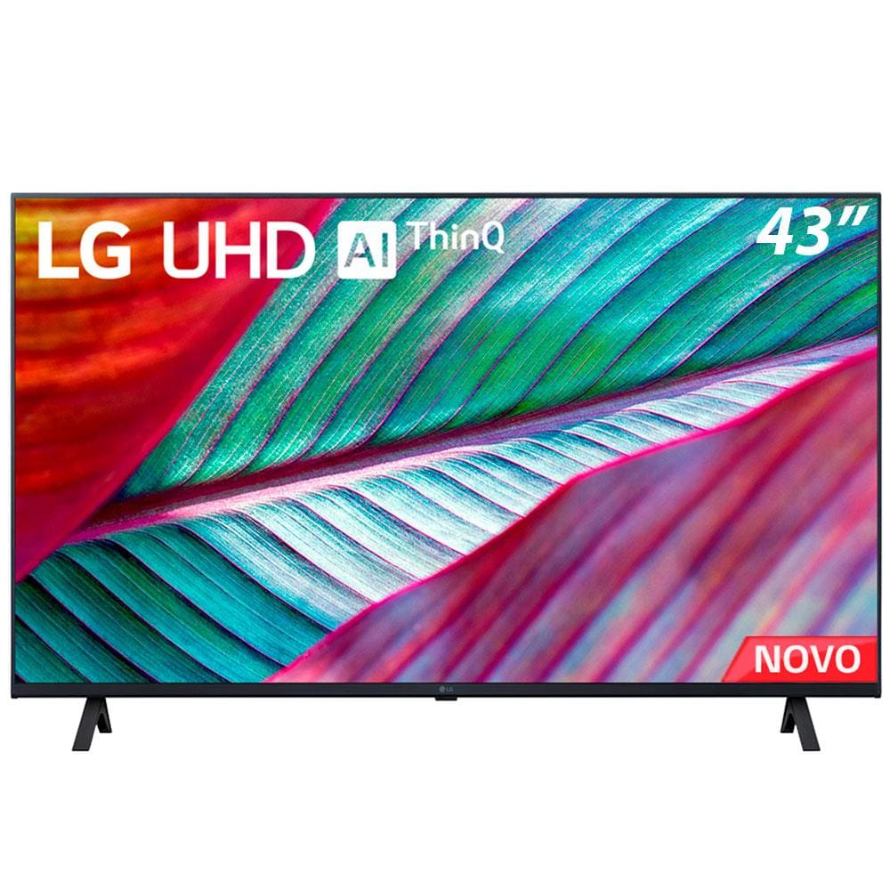 Smart TV 43" LG 4K UHD ThinQ AI 43UR7800PSA com WebOS, HDR, Bluetooth, Alexa, Google Assistente e Airplay2 Smart TV 43" LG 4K UHD ThinQ AI 43UR7800PSA com WebOS, HDR, Bluetooth, Alexa, Google Assistente e Airplay2