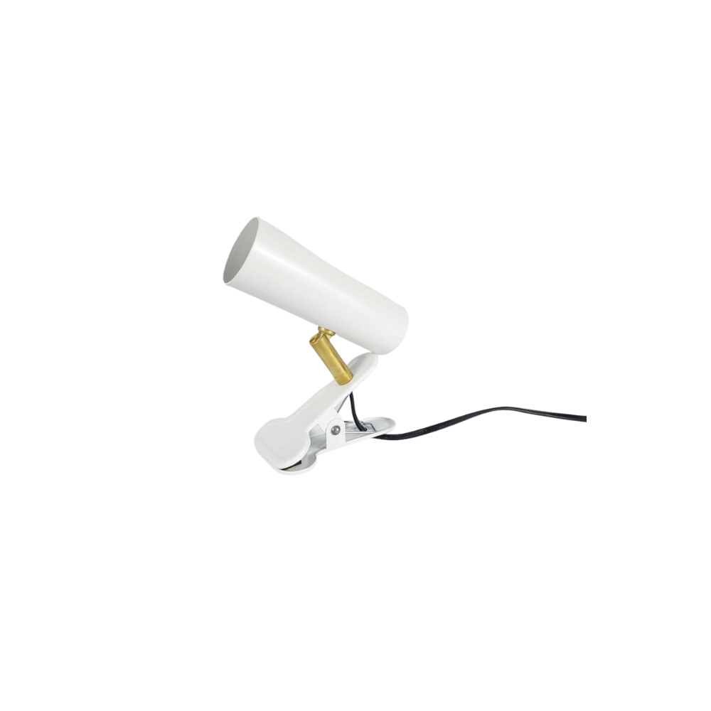 Luminária Presilha com Garra Sofhie Branca Luminária Presilha com Garra Sofhie Branca