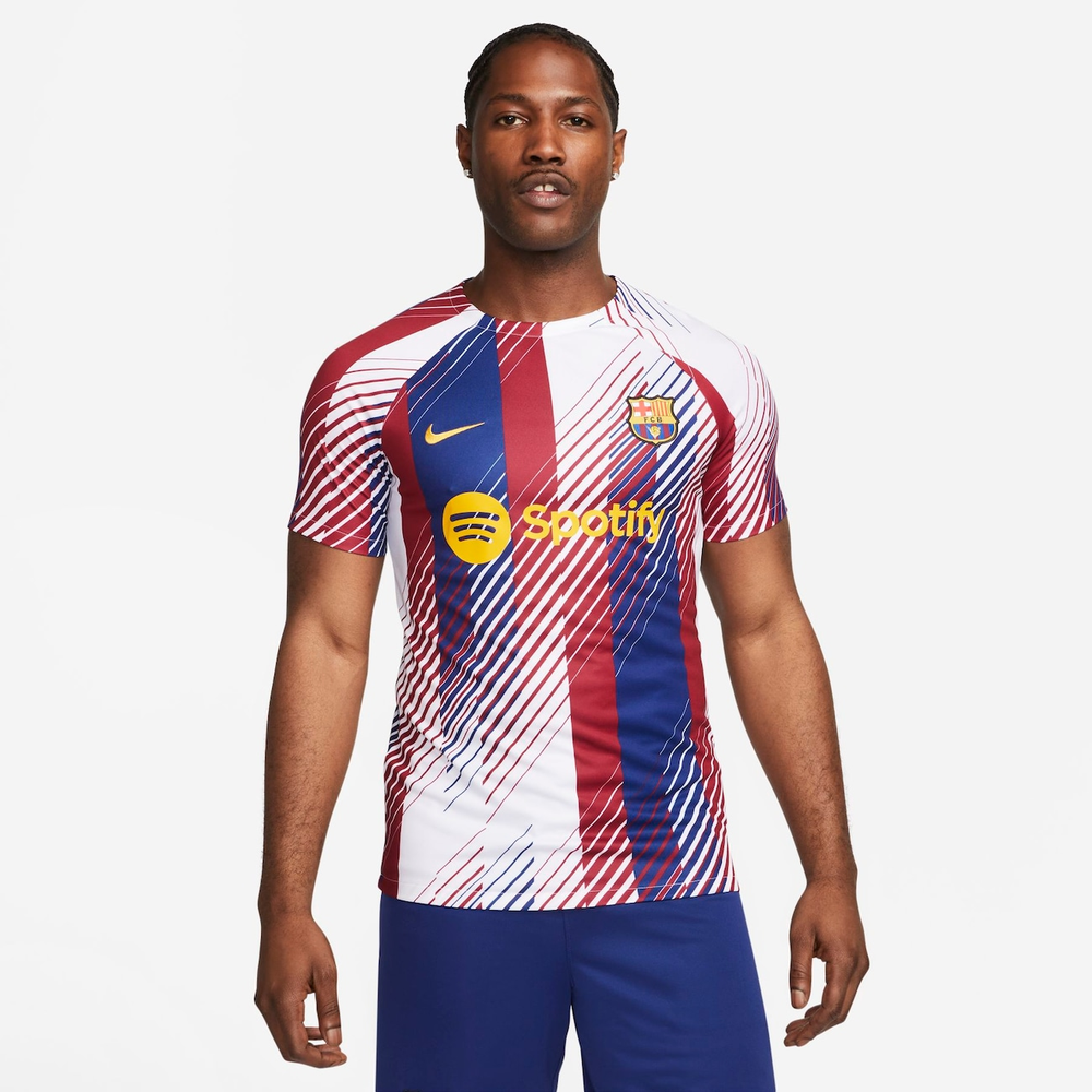 Camiseta Nike Barcelona Academy Pro Masculina Camiseta Nike Barcelona Academy Pro Masculina