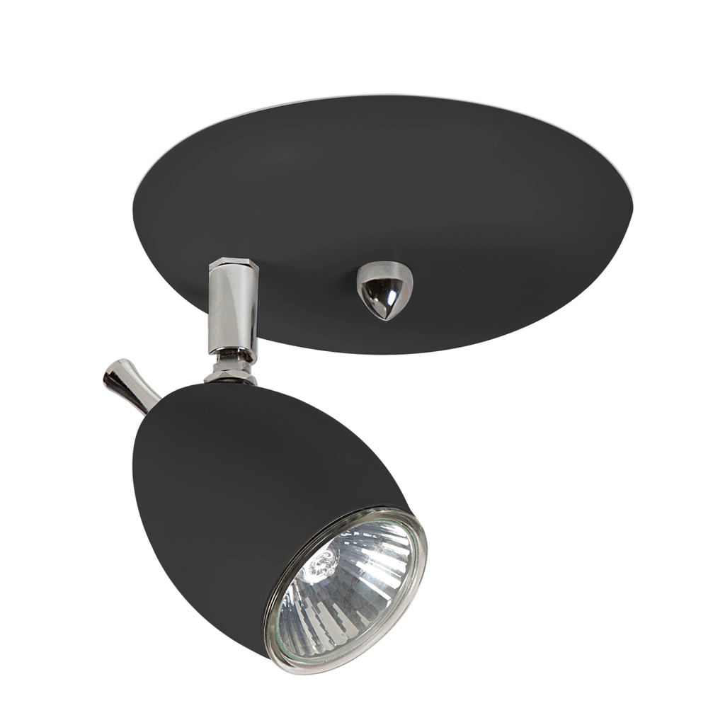 Spot Led Direcionável 12x12x12cm 1 Un Bivolt Preto Spot Led Direcionável 12x12x12cm 1 Un Bivolt Preto