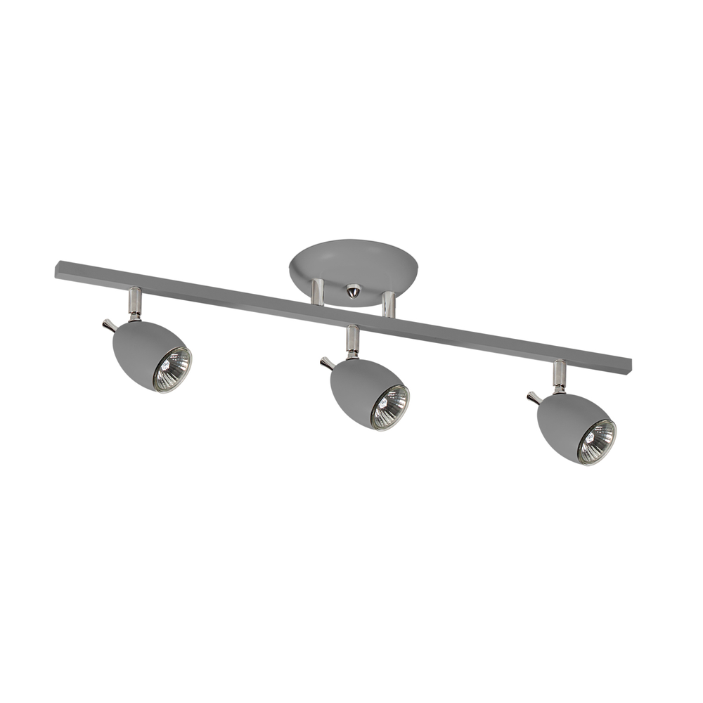 Spot Led Direcionável 17x13x40cm 1 Un Bivolt Prata Spot Led Direcionável 17x13x40cm 1 Un Bivolt Prata