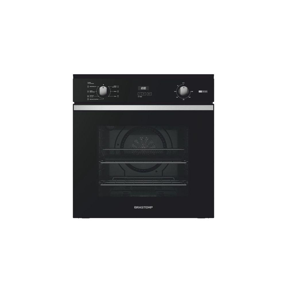 Forno de Embutir Elétrico com Função Air Fryer Brastemp - BOF84AE - 220V Forno de Embutir Elétrico com Função Air Fryer Brastemp - BOF84AE - 220V