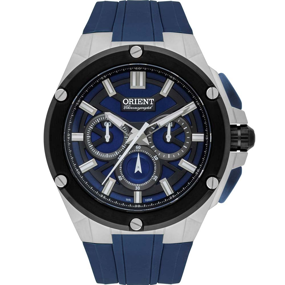 Relógio Orient Masculino Cronógrafo MBSPC045D1DX Relógio Orient Masculino Cronógrafo MBSPC045D1DX