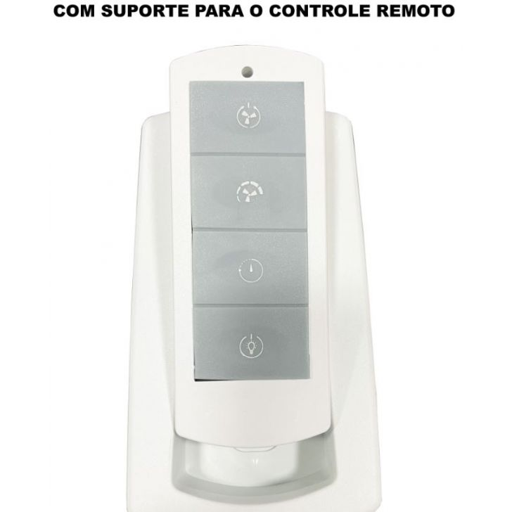 Ventilador de Teto Treviso Monaco Cobre C/ Controle Remoto