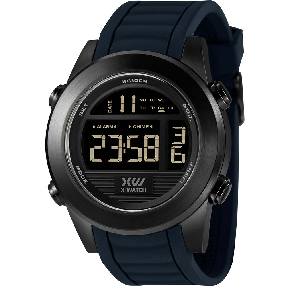 Relógio Digital X-Watch Masculino Esportivo XMNPD005PXDXXW Relógio Digital X-Watch Masculino Esportivo XMNPD005PXDXXW