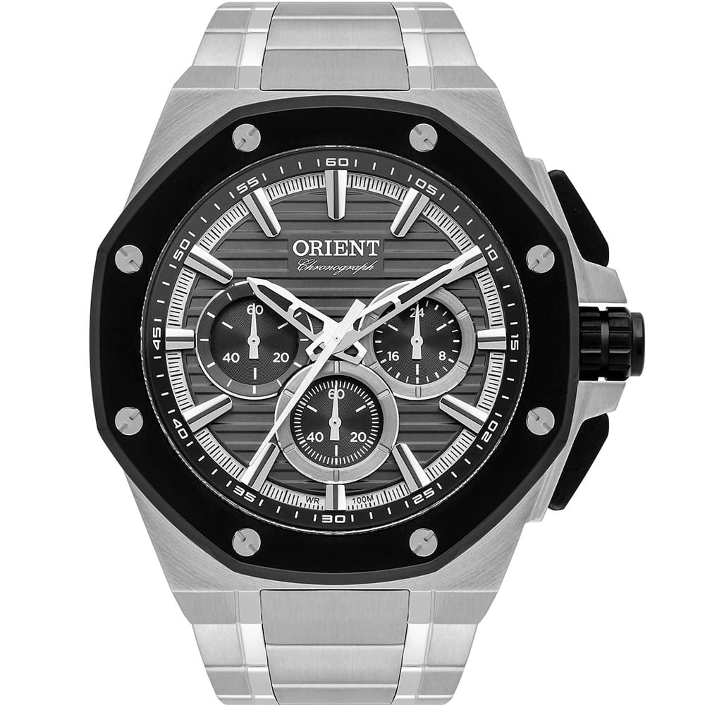 Relógio Orient Masculino Cronógrafo MBSSC264G1SX Relógio Orient Masculino Cronógrafo MBSSC264G1SX